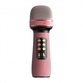 WS-898 Karaoke Bluetooth-Compatible Microphone Handheld Wireless Music Sing MicFMVoice Changing Audio Speaker Player Accessory
