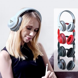 Wireless Bluetooth Headphone Foldable Stereo Music Over-Ear Earphone Noise Cancelling Gaming Streaming Wireless Live Headset
