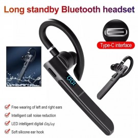 X6 Bluetooth Earphones 5.3 Headphones Stereo Handsfree Noise Canceling Wireless Business Headset With HD Mic For All Smart Phone
